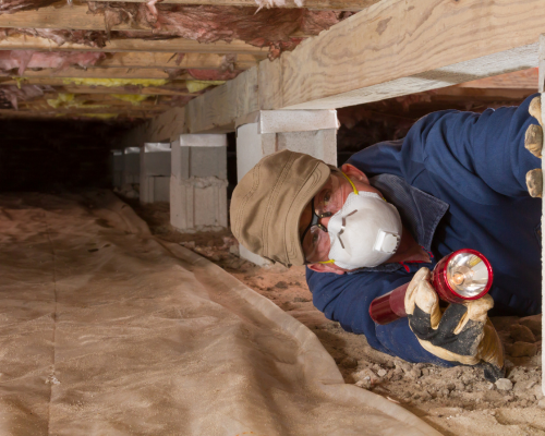 crawl space inspection services by bee dry