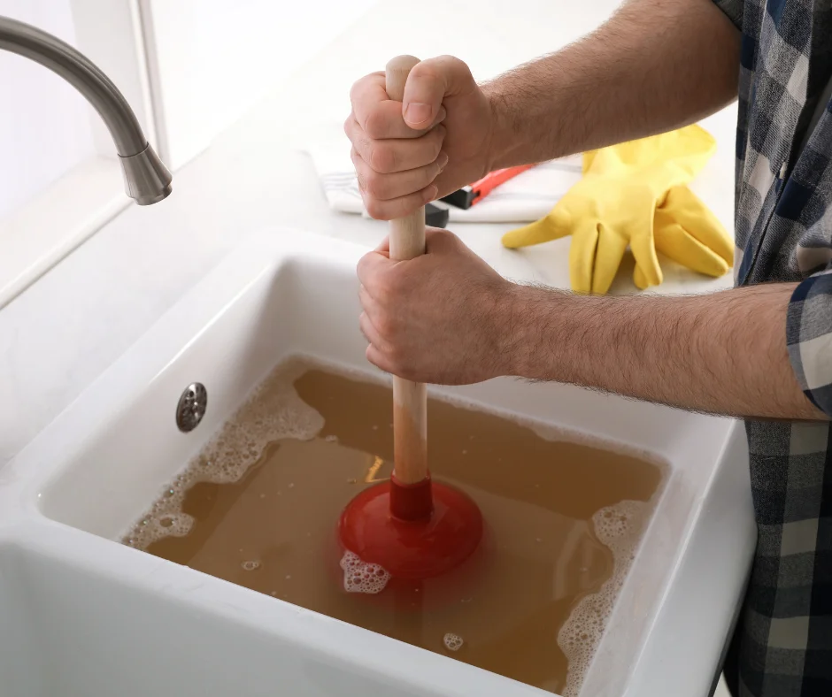 kitchen drain clogged tried everything